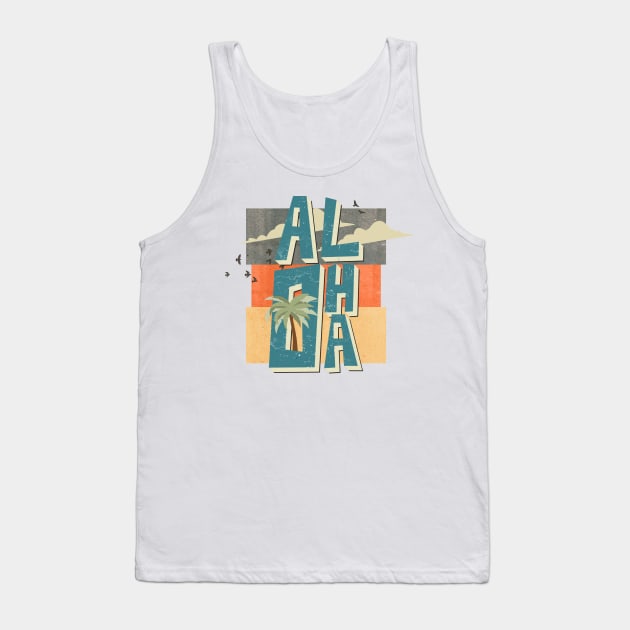 ALOHA Tank Top by fernandaschallen